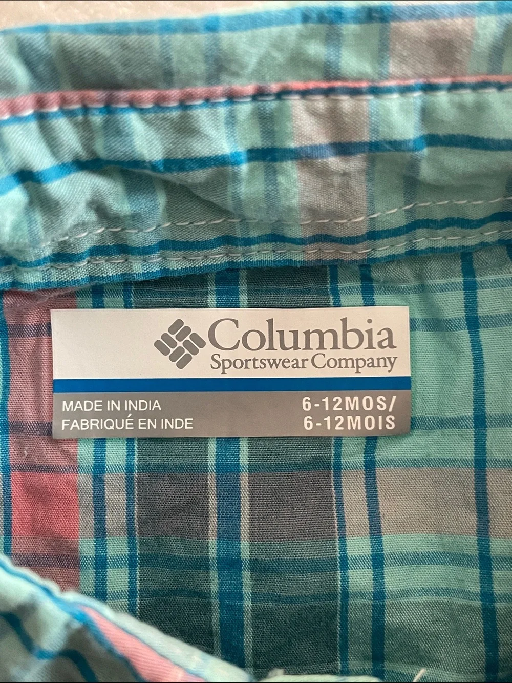 Columbia infant pfg